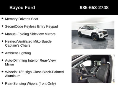 2026 Ford Explorer Tremor 800A