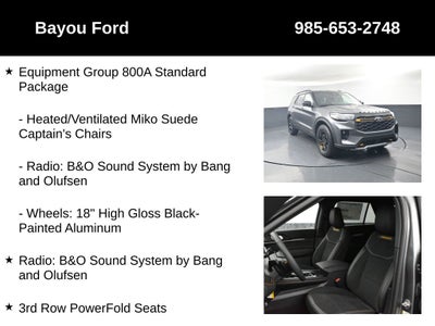 2026 Ford Explorer Tremor 800A