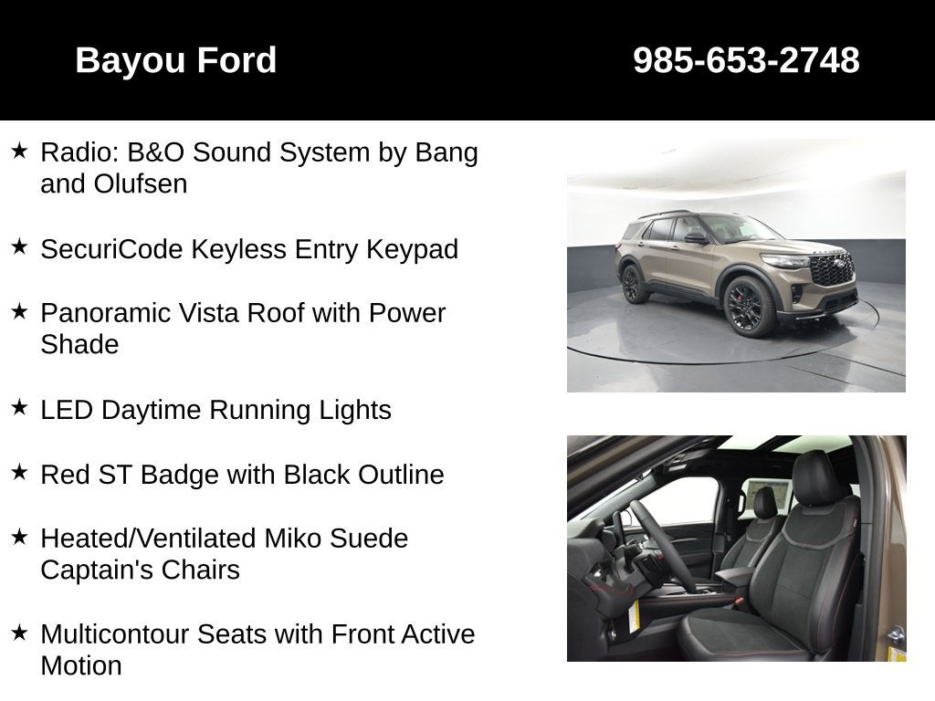 2027 Ford Explorer ST 400A