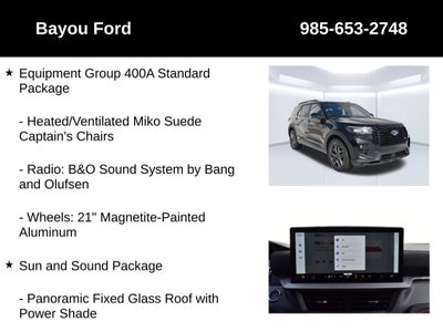 2026 Ford Explorer ST 400A