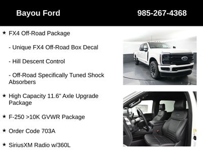 2025 Ford F-250SD Platinum 703A