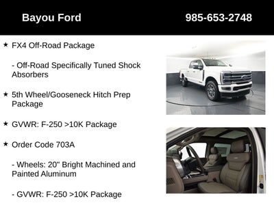 2026 Ford F-250SD Platinum 703A