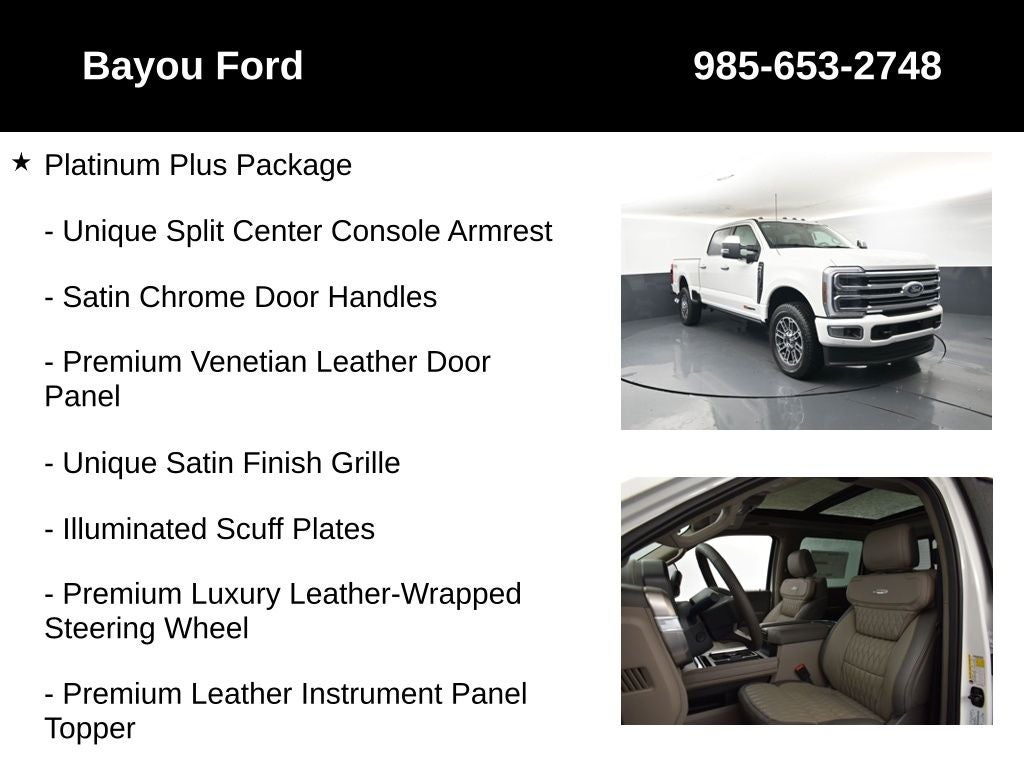 2026 Ford F-250SD Platinum 703A
