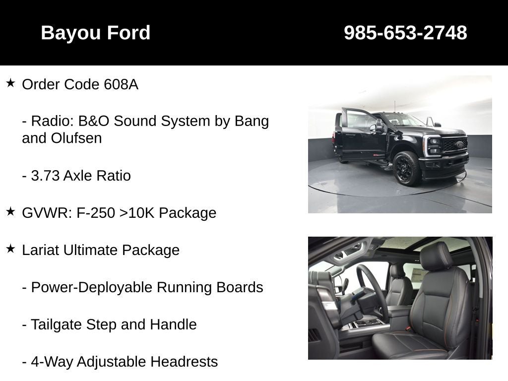 2026 Ford F-250SD Lariat 608A