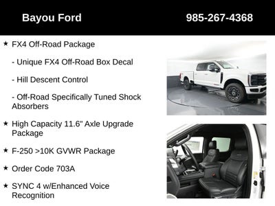 2025 Ford F-250SD Platinum 703A