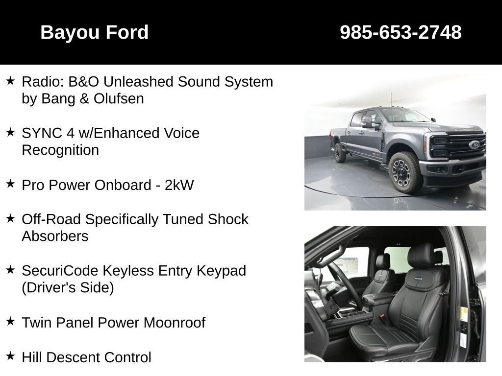 2026 Ford F-250SD Platinum 703A