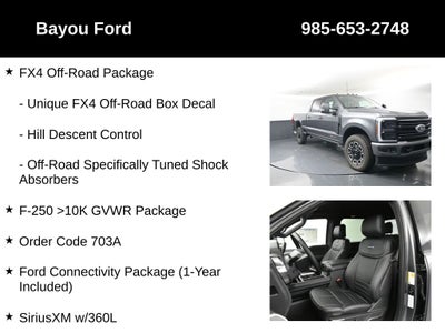 2026 Ford F-250SD Platinum 703A