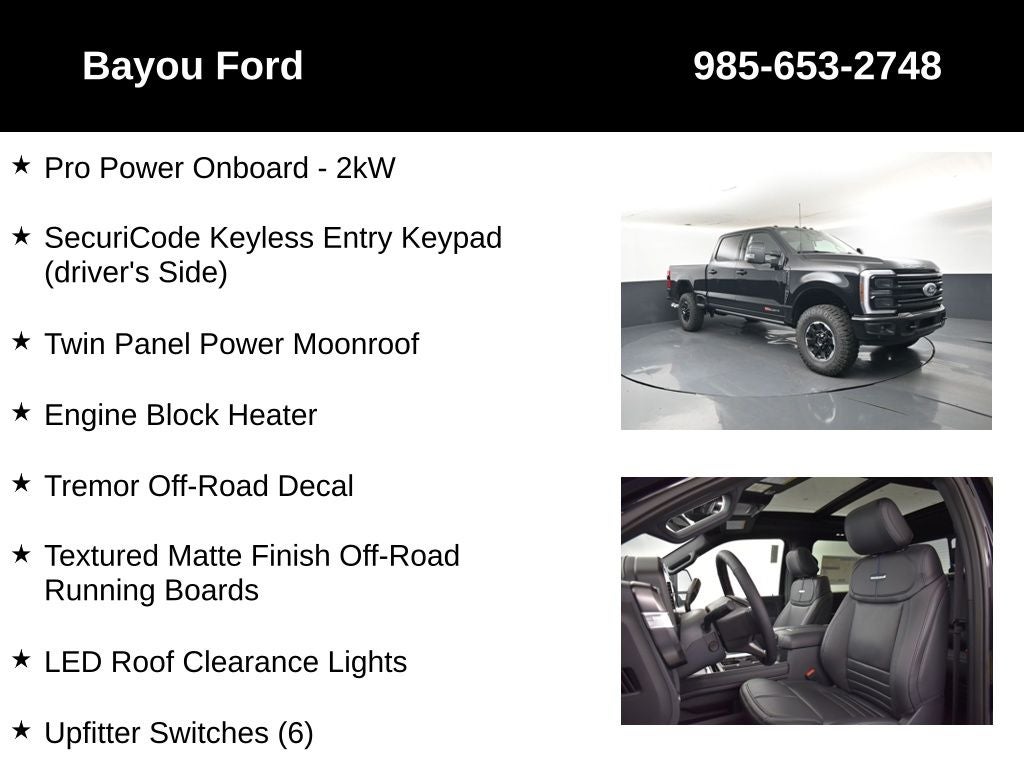 2026 Ford F-250SD Platinum 703A