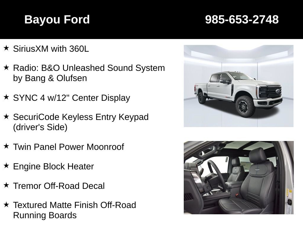 2026 Ford F-250SD Platinum 703A