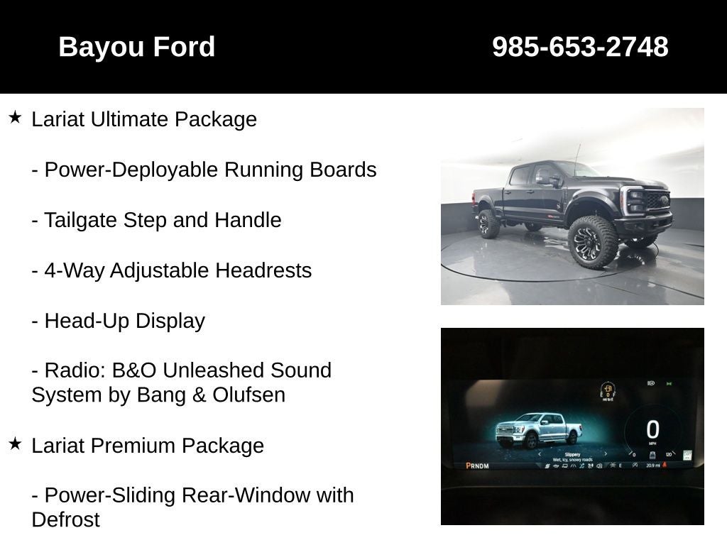 2026 Ford F-250SD SCA Black Widow
