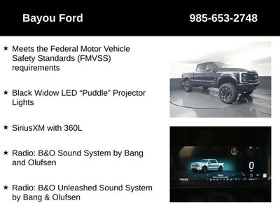 2026 Ford F-250SD SCA Black Widow