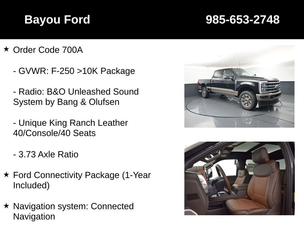 2026 Ford F-250SD King Ranch 700A