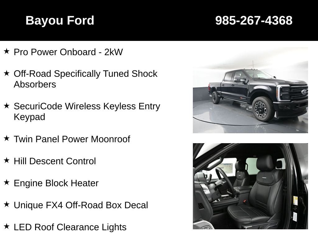 2025 Ford F-250SD Platinum 703A