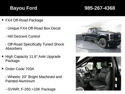 2025 Ford F-250SD Platinum 703A