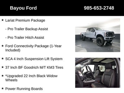 2026 Ford F-250SD SCA Black Widow