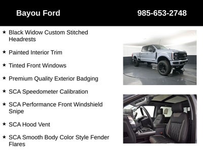 2026 Ford F-250SD SCA Black Widow