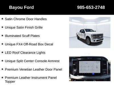 2026 Ford F-250SD Platinum 703A