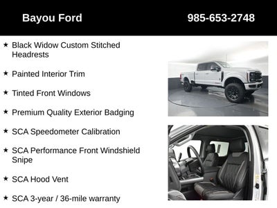 2026 Ford F-250SD SCA Black Widow