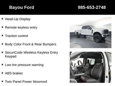 2026 Ford F-250SD SCA Black Widow