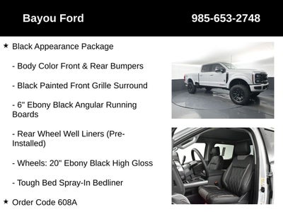 2026 Ford F-250SD SCA Black Widow