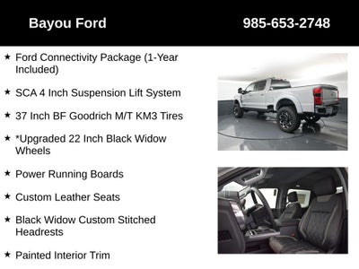 2026 Ford F-250SD SCA Black Widow