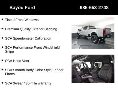 2026 Ford F-250SD SCA Black Widow