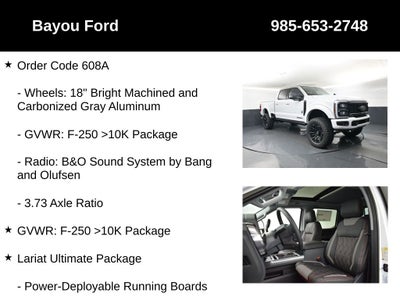 2026 Ford F-250SD SCA Black Widow