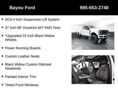 2026 Ford F-250SD SCA Black Widow