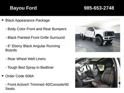 2026 Ford F-250SD SCA Black Widow