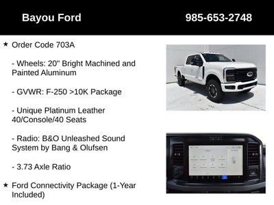 2026 Ford F-250SD Platinum 703A