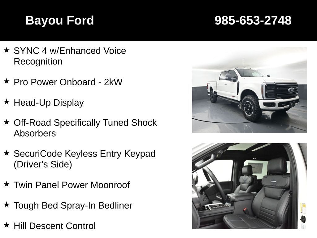 2026 Ford F-250SD Platinum 703A