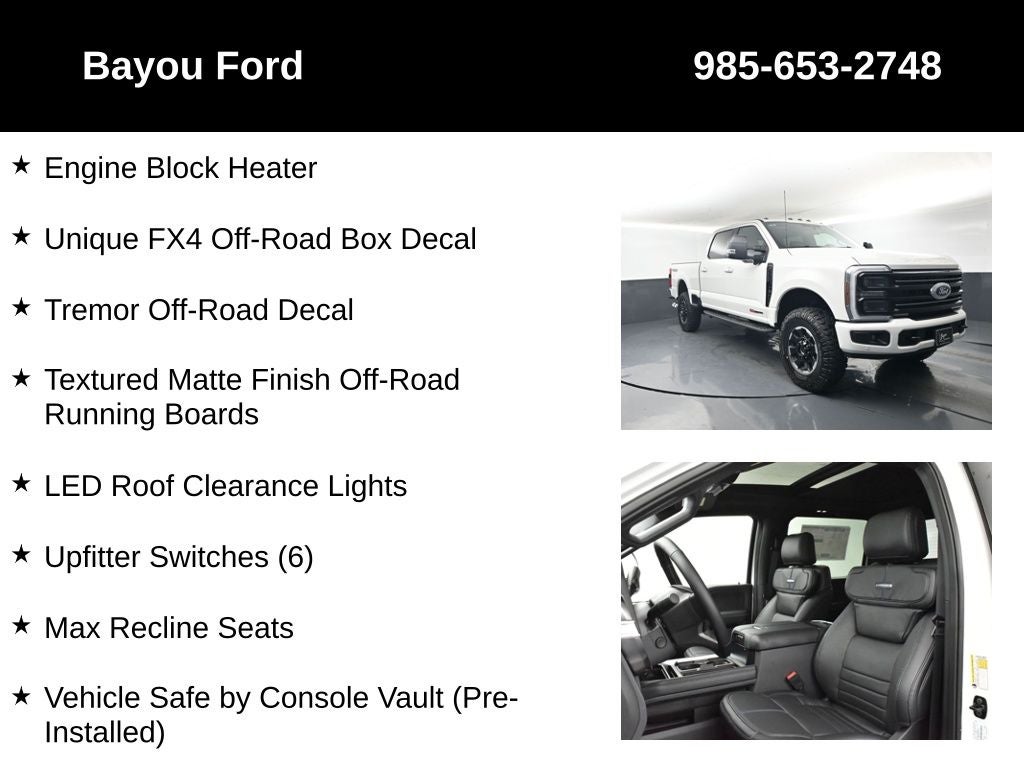 2026 Ford F-250SD Platinum 703A