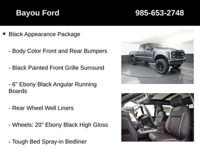 2026 Ford F-250SD Lariat Black Widow