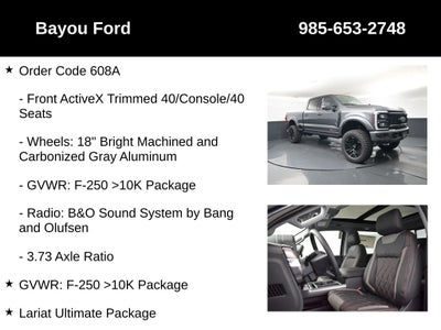 2026 Ford F-250SD Lariat Black Widow