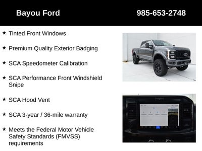 2026 Ford F-250SD SCA Black Widow