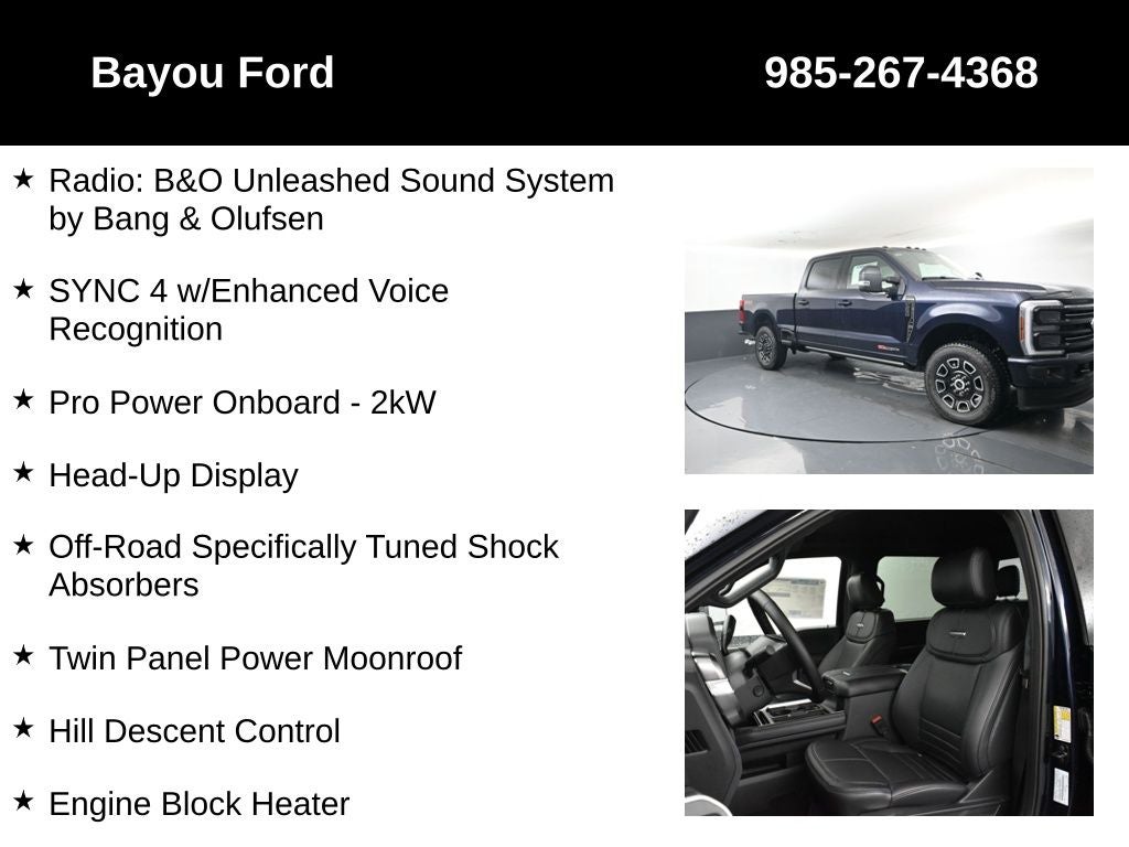 2025 Ford F-250SD Platinum 703A