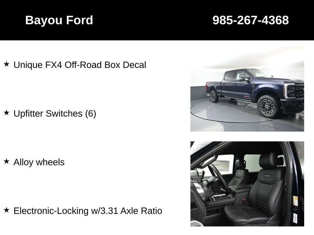 2025 Ford F-250SD Platinum 703A