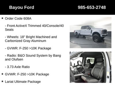 2026 Ford F-250SD SCA Black Widow