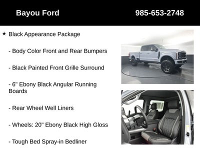 2026 Ford F-250SD SCA Black Widow