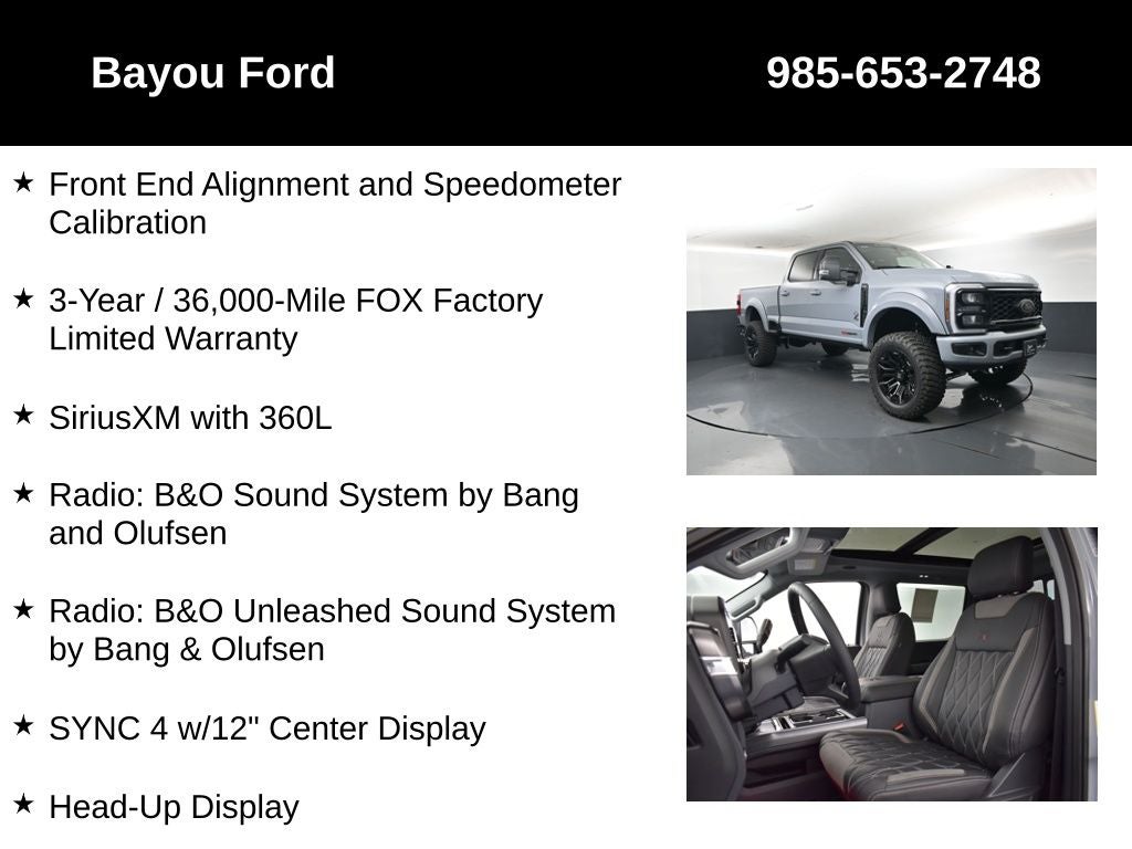 2026 Ford F-250SD Lariat Black Widow