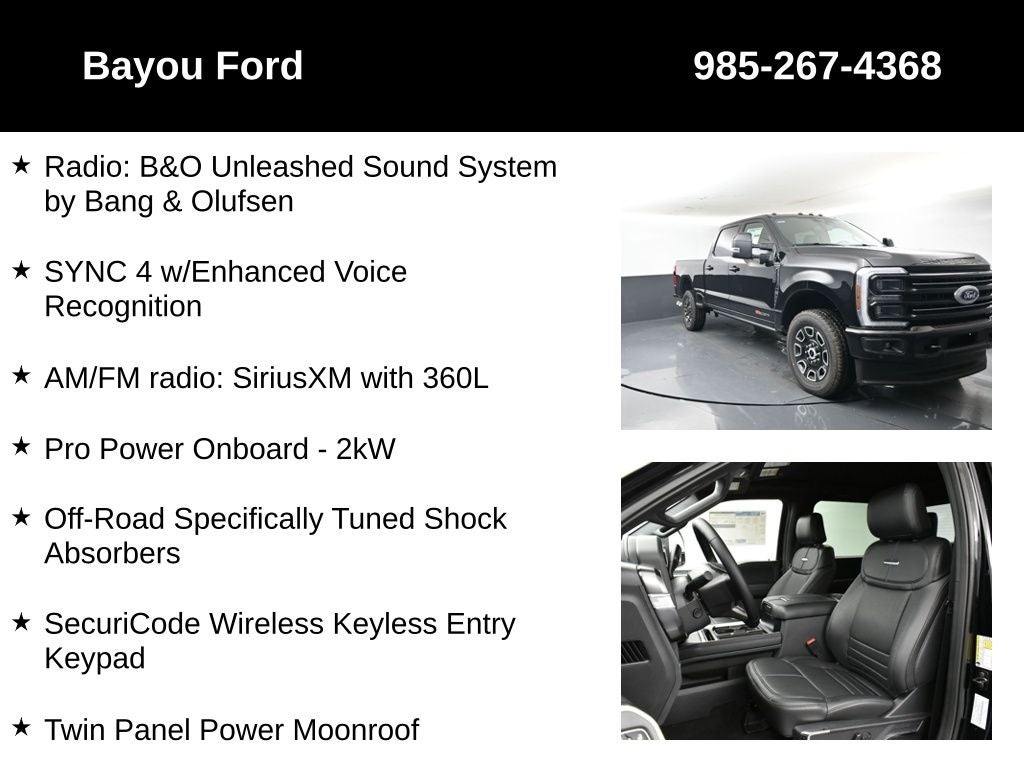 2025 Ford F-250SD Platinum 703A