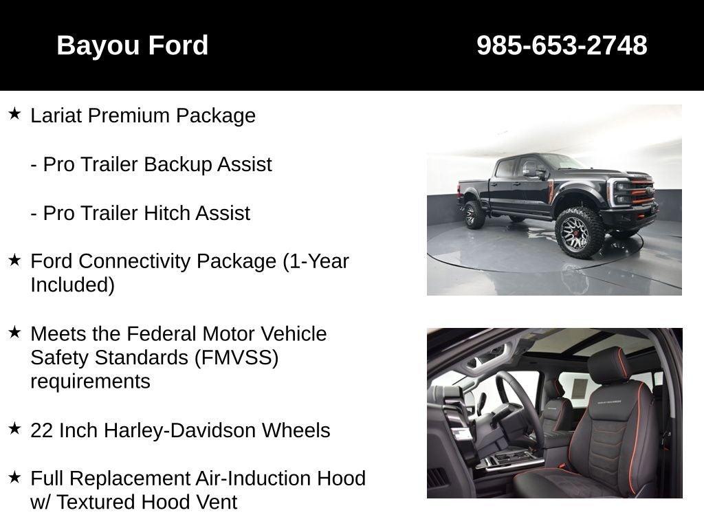 2026 Ford F-250SD SCA Harley-Davidson