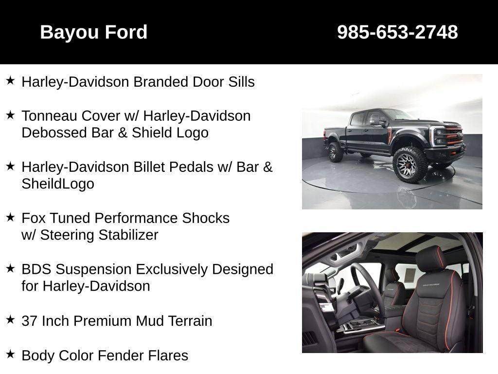 2026 Ford F-250SD SCA Harley-Davidson