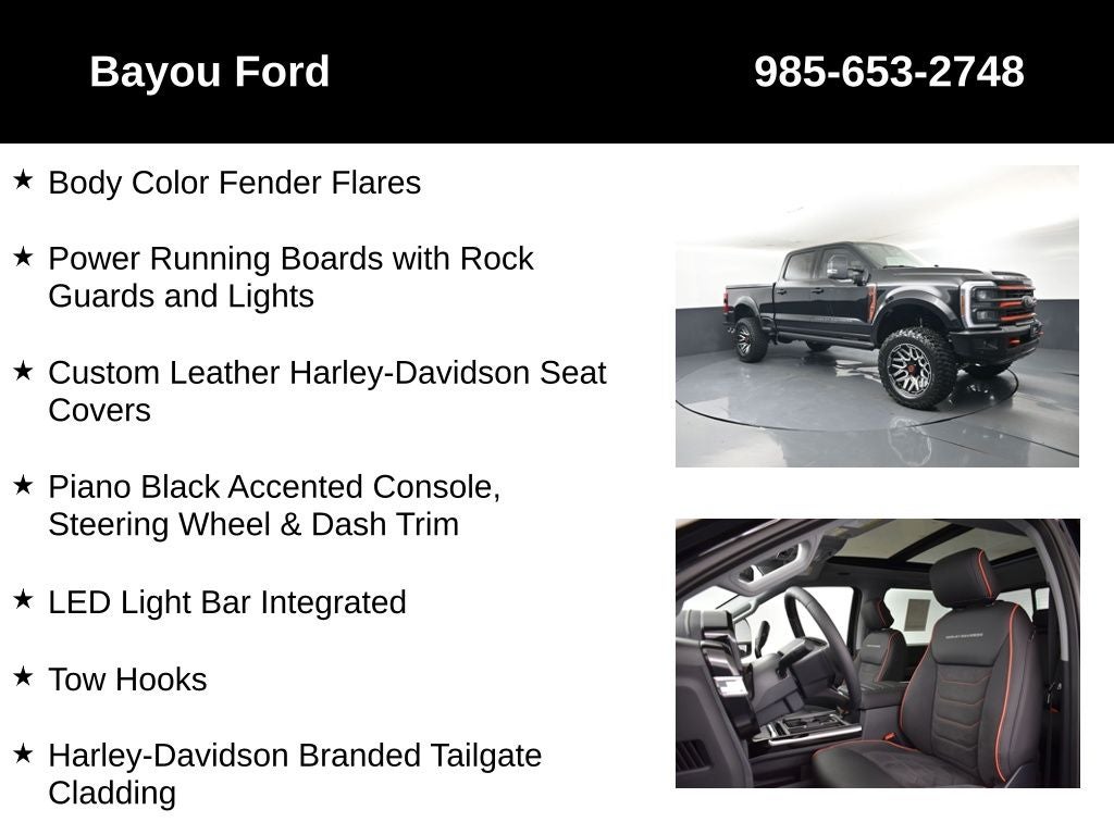 2026 Ford F-250SD SCA Harley-Davidson