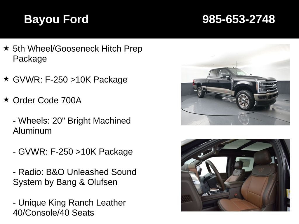 2026 Ford F-250SD King Ranch 700A