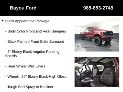 2026 Ford F-250SD Lariat Black Widow