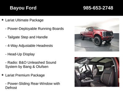 2026 Ford F-250SD Lariat Black Widow