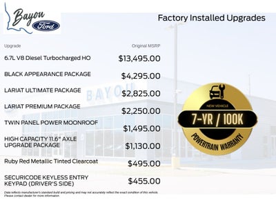 2026 Ford F-250SD Lariat Black Widow
