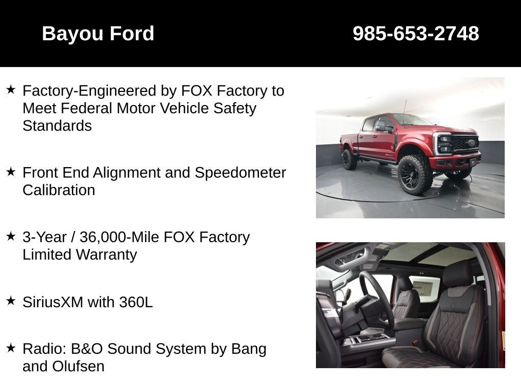 2026 Ford F-250SD Lariat Black Widow