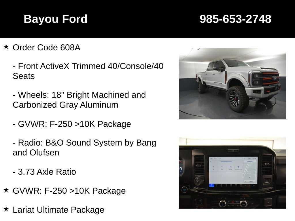 2027 Ford F-250SD Lariat Harley-Davidson